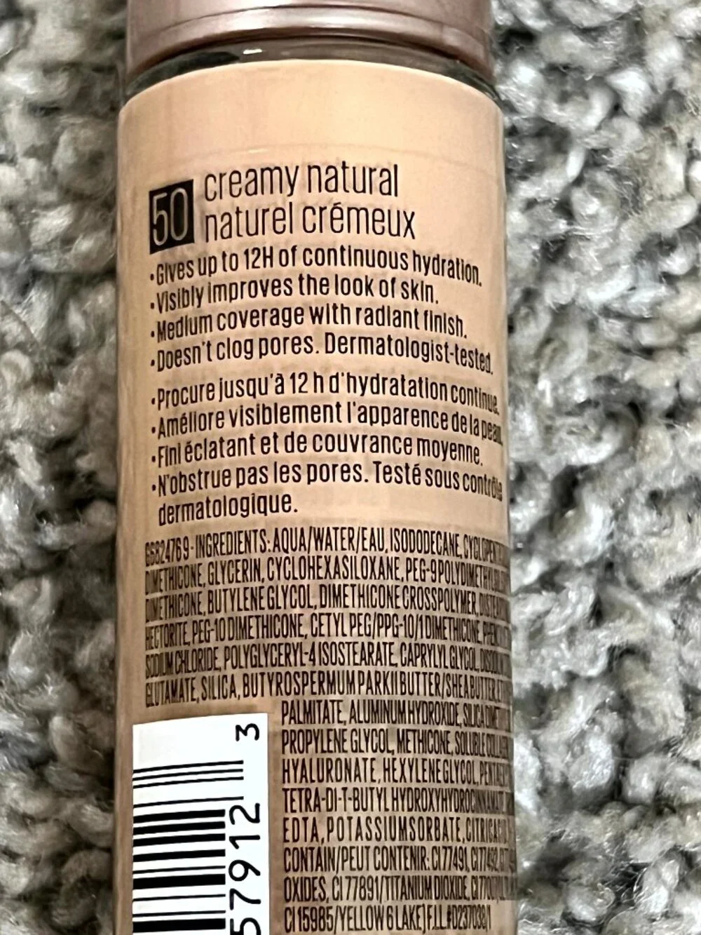 Maybelline Radiant Liquid Medium Coverage Hydrating Foundation 30 ML